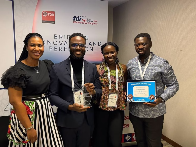 Ghana Dental Association Honored with Best Media Award